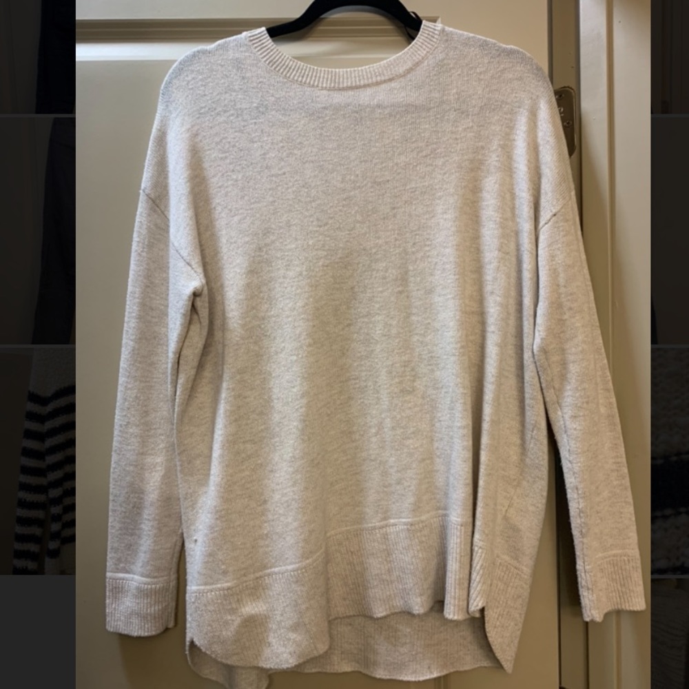H&M cream sweater